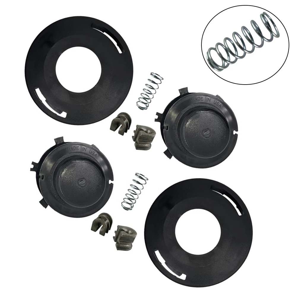 Trimmer Head Rebuild Kit Spool Cover Spring For Stihl 25-2 2Pk FS44 FS55 FS80 FS85 FS90 FS100 40027139708 For Stens 385-563 qualcast cordless strimmer