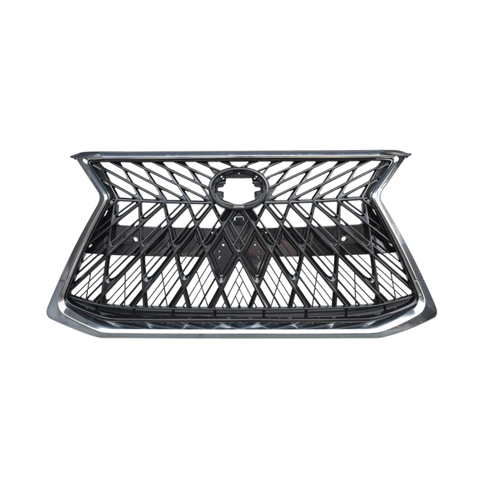 

TDCMY Auto Car PP ABS Material Black Middle Grill For Lexus LX570 2016-2020