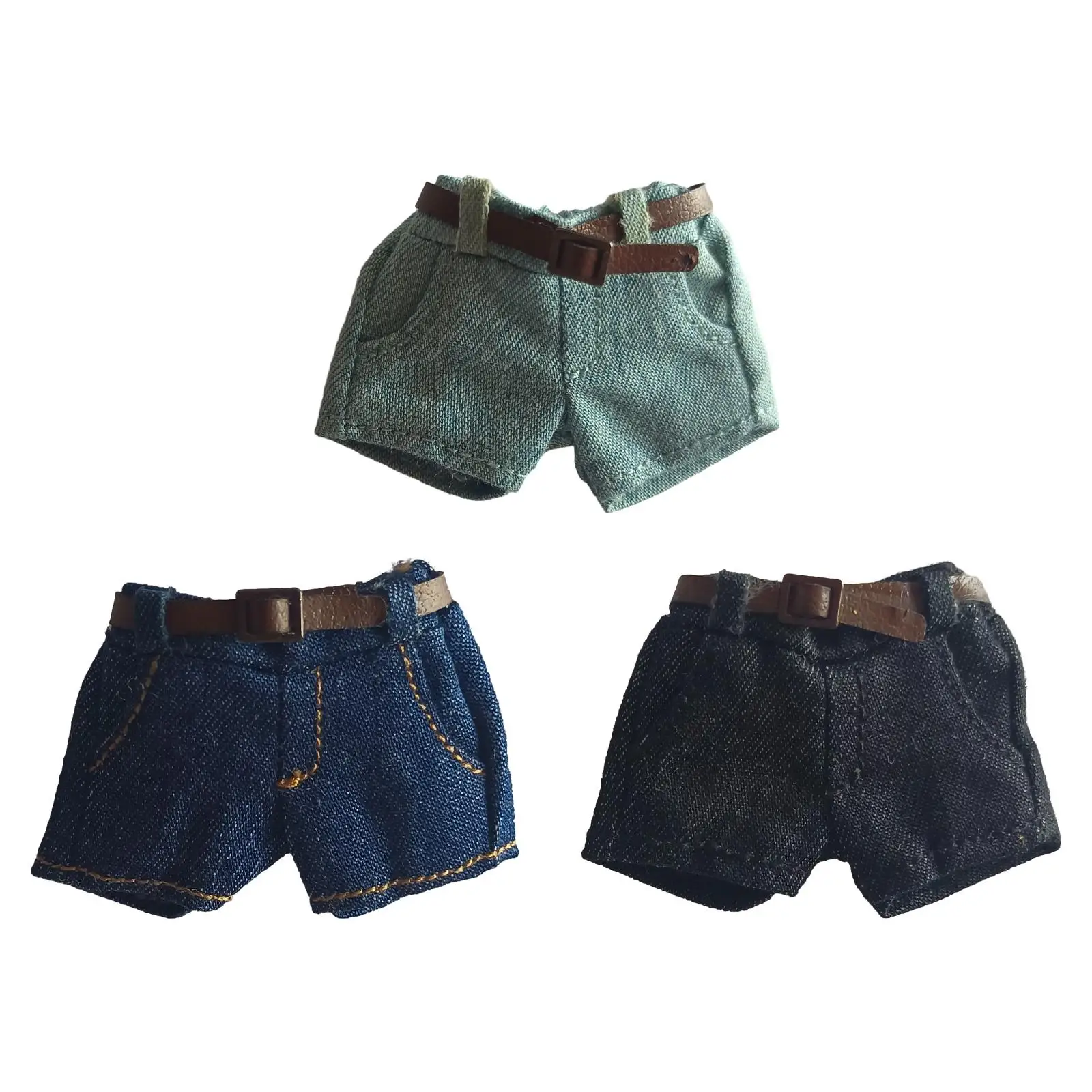 

1/12 Scale Action Figure Clothing Fashionable Cosplay Handmade Shorts Doll Clothes Action Figure Clothes for 6inch Action Figure