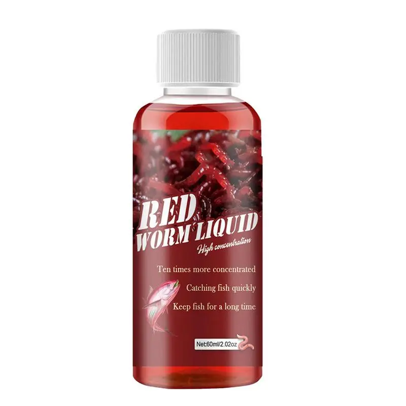 

Fishing Bait Additive Liquid 60ml High Concentrated Fish Attractant Liquid Fishing Lures Baits With Scent Smell Lure Tackle Food