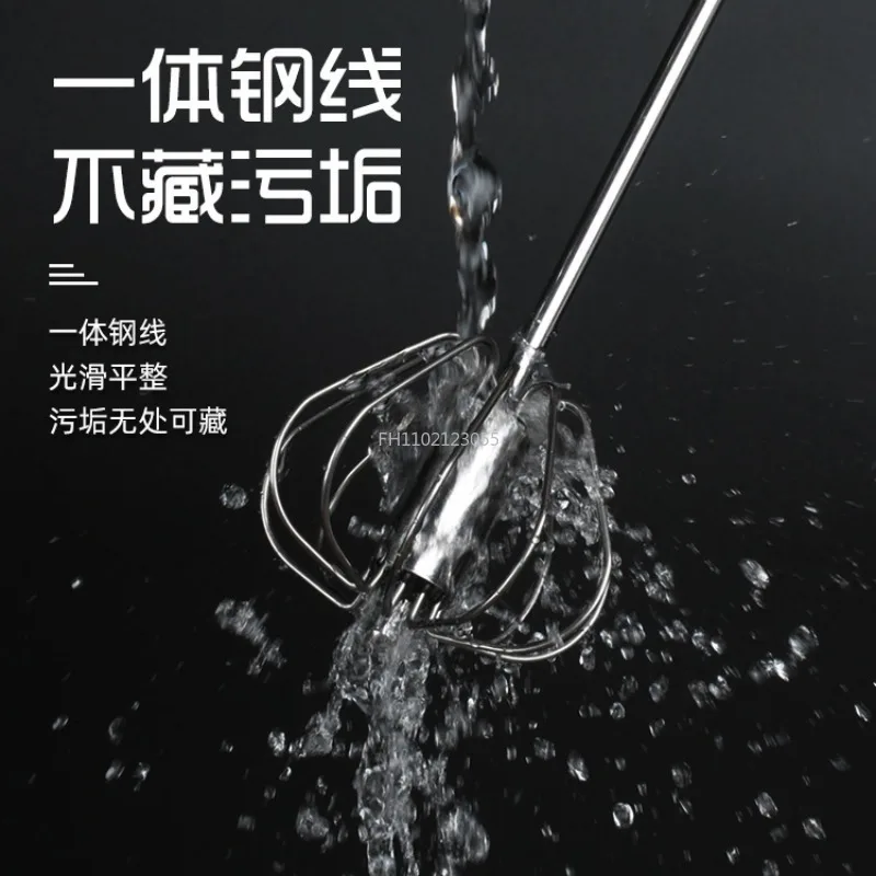 Semi-automatic Egg Beater Stainless Steel Egg Whisk Manual Hand Mixer Self Turning Egg Stirrer Coffee Milk Whisk Kitchen Tools