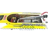 DT RC Boat G30H ARTR 54" 30CC Engine Gasoline Fiber Glass RC Racing Boat Water cooling Rudder Propeller Yellow Model Toy TH02683 6