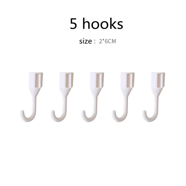 5 hooks