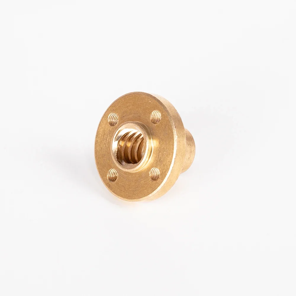 3D 프린터 부품, 금속 T8 너트, 2mm 피치, 8mm 내경 너트, 2 개