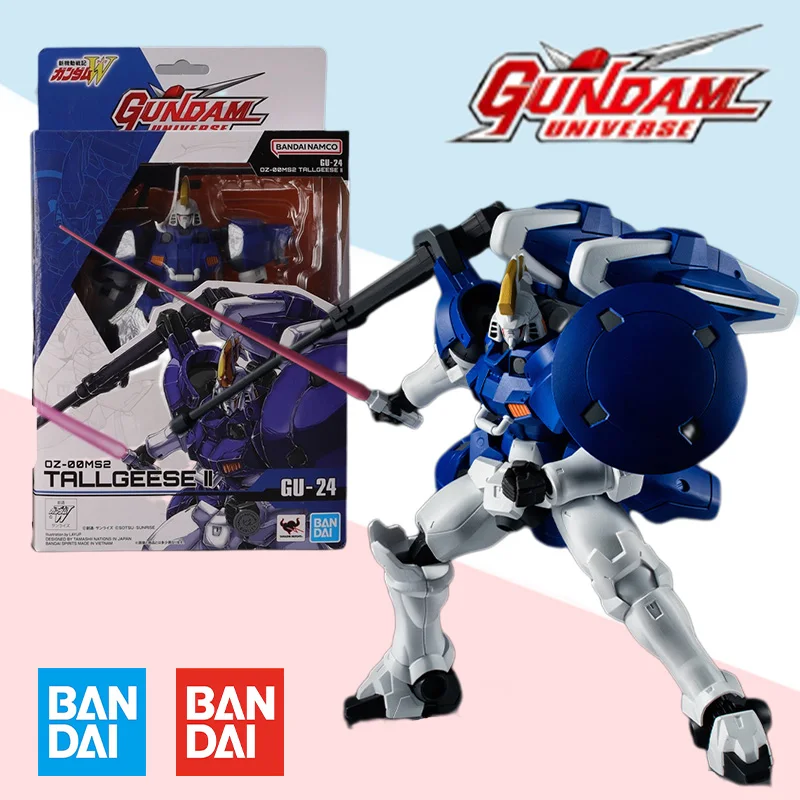 Оригинальная коробка Bandai, Вселенная GUNDAM, модель OZ-00MS2 высокий 2, полнофункциональная аниме искусственная кожа, игрушка в сборе, подарок для ребенка