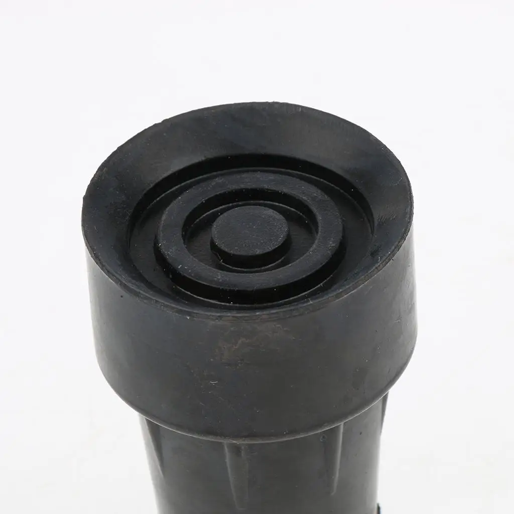 4 Pcs Ferrule Rubber Pads Cane Crutch Anti-skid Bottom End Pad 19mm