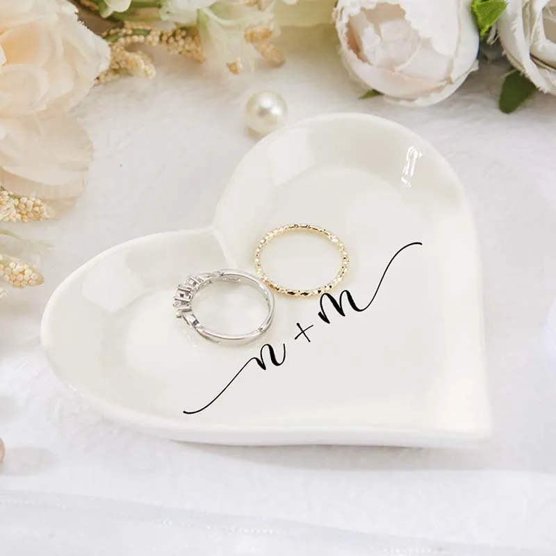 Valentine's Day Mrs Ring Dish Ring Holder Wedding Wedding Personalized  Gifts, Custom Jewelry