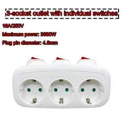 European Standard 2 - Pin Power Socket Adapter - Type 4