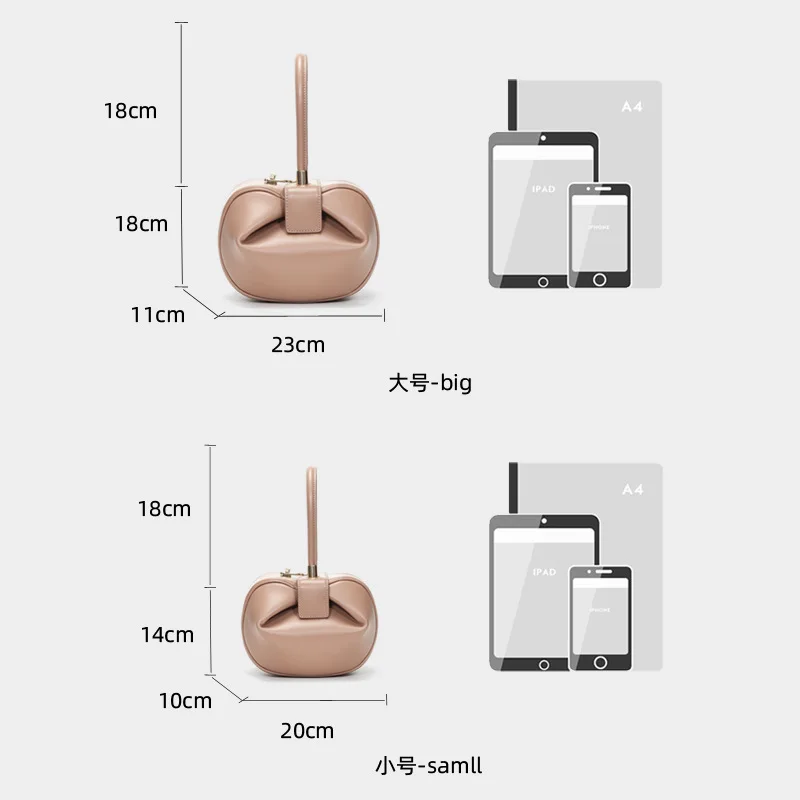 bag Korean Bucket Women's Shoulder Style Y2k 2024 Early Spring New Texture Genuine Leather Top Layer Cowhide Versatile Simple