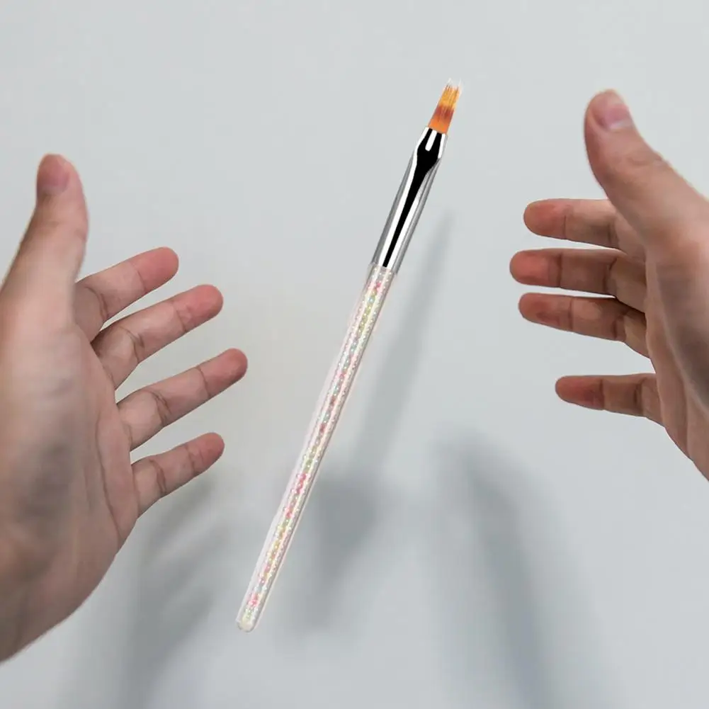 

Painting Liner Pens 1 Set Good Non-fluffy Ultra-light Honeycomb Dazzling Rod Acrylic Faux Pearl Pens for Manicure Store