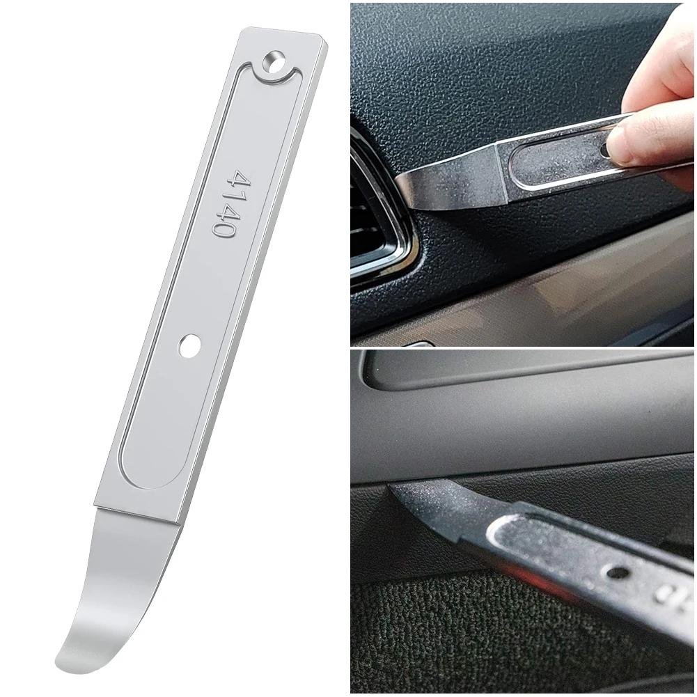 Metal Skin Wedge Pry Bar Tool Door Panel Removal Tool Pry Tool for Removing Trim Interior Exterior Part for Plane