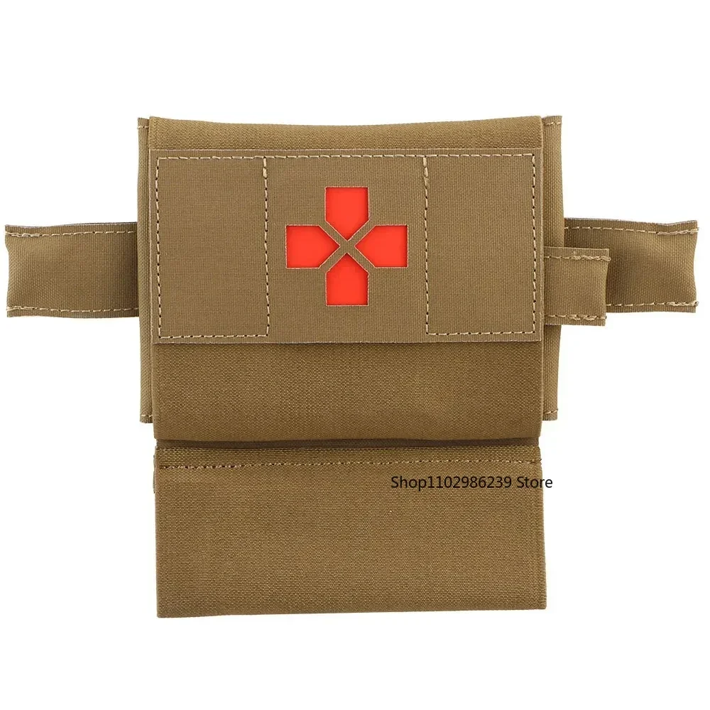 First Aid Kit Storage Pouch Molle Medical Micro Trauma  Pouch Tourniquet Holder Survival Safety Pouch IFAK Waist Belt Bag 6