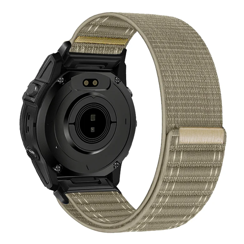 Wave Pattern Braided Nylon Strap - Enhanced Replaceable Band