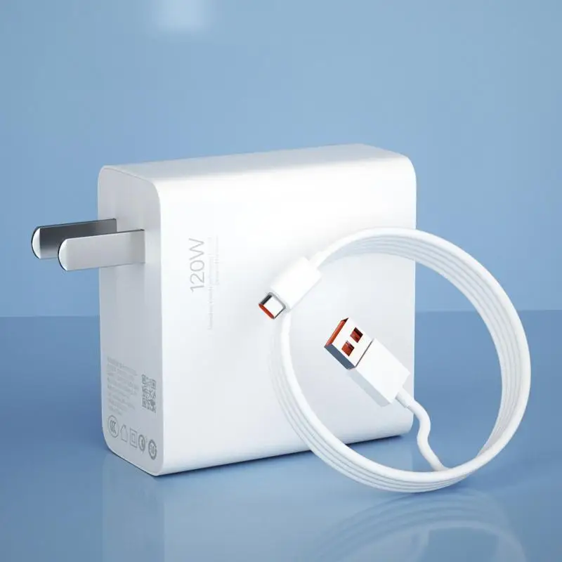 Fast Charger Block, 120W 6A Fast Charging Head For Phone, Charger Adapter With 120W Charging Cable, Electronics Product