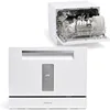 Farberware Compact 6-Place Setting Dishwasher -Portable Mini Countertop Dishwasher with 7 Wash Programs-Perfect for Small Spaces 1
