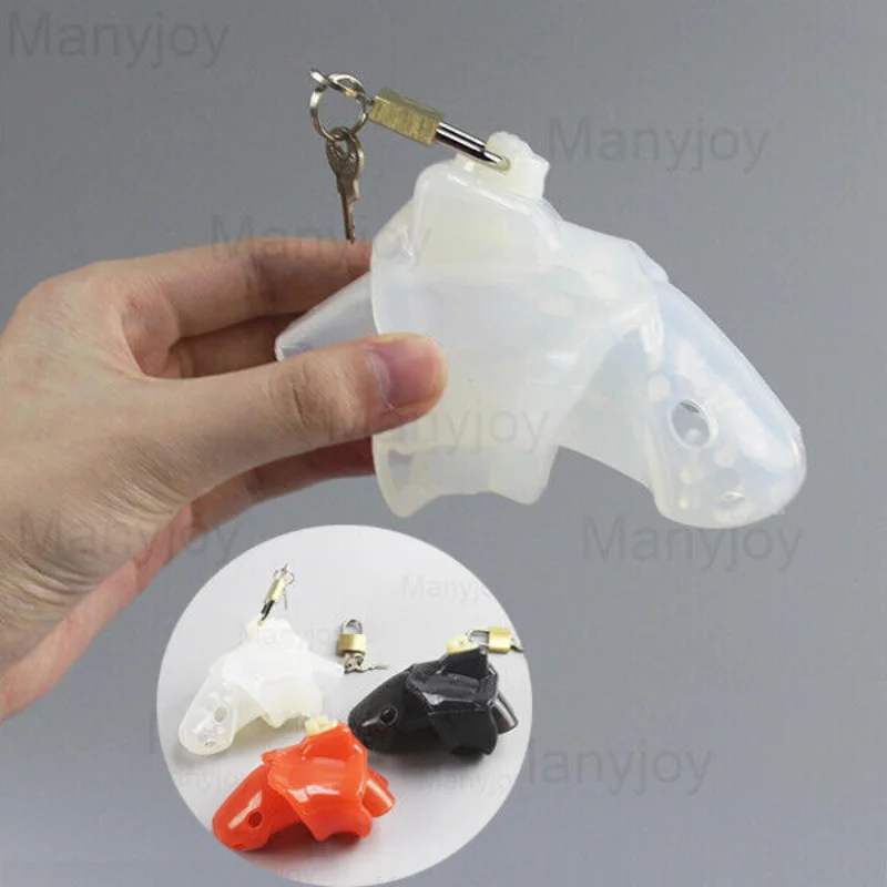 Silicone Spikes Male Chastity Cage New Design A140