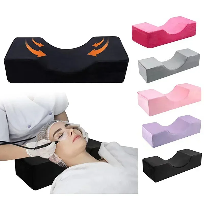 5Colors Eyelash Extension Pillow Pillow Cover Flannel Grafting
