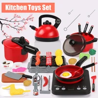 Kitchen Toys Set For Kid Girl Cooking Toy Baby Cutting Fruit Cooking Kitchen Utensils Children Simulation Education Pretend Play 1