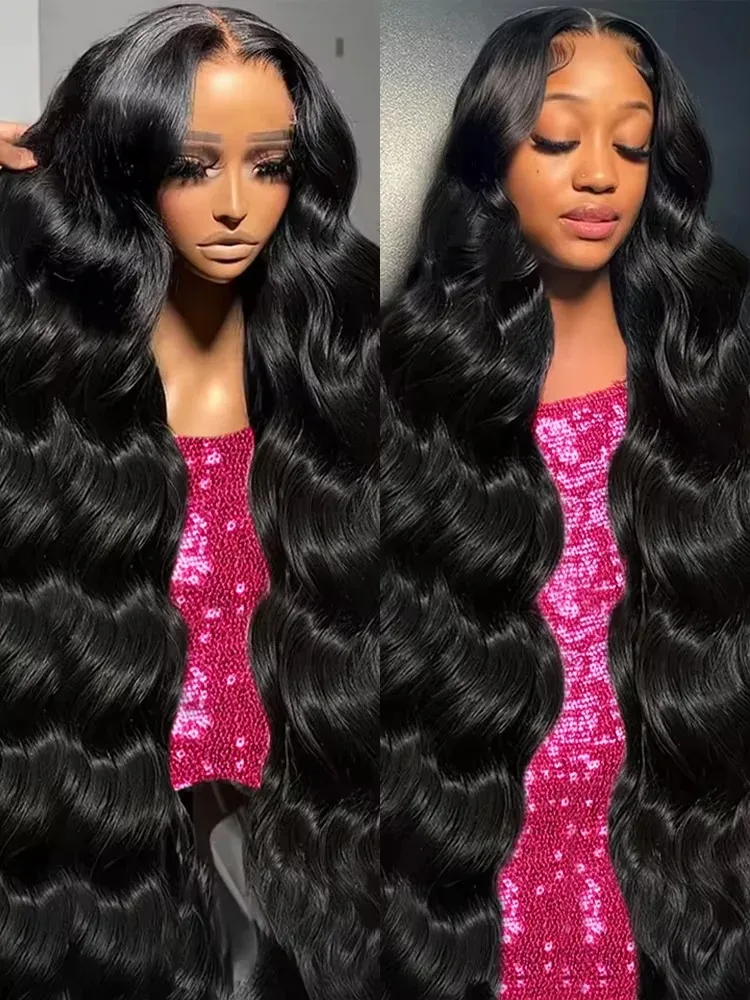 Body Wave Glueless Wig Human Hair 6x4 5x5 9x6 7x5 Lace Closure Wig Human Hair 13x4 13x6 360 Lace Frontal Wig 100% Human Hair 2