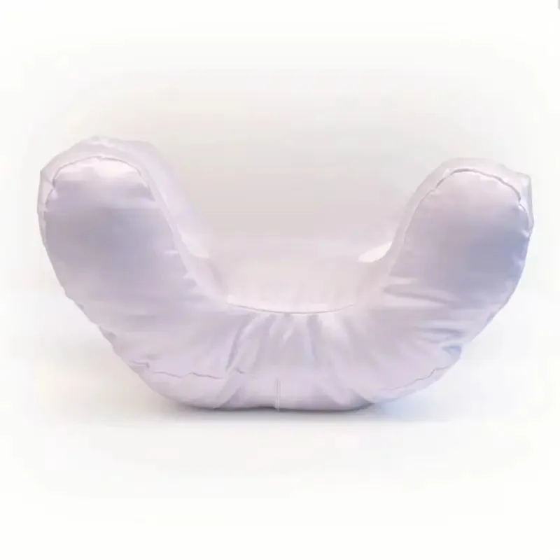 Face Pillow Free White Satin Pillowcase Anti Wrinkles