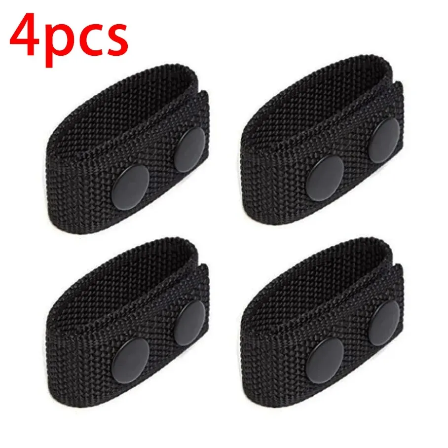 4-Piece Multi-Functional Tactical Nylon Belt Set with Double Buckle