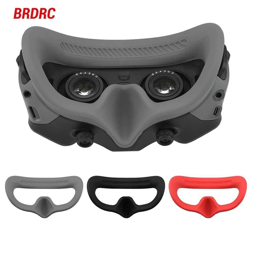 Drone Accessories Eye Mask Pad Drone Repair Parts BRDRC Eye Pad for DJI Avata FPV Goggles 2 V2 Adjustable Face Plate Replacement Kit for DJI FPV Combo/Avata Acessories