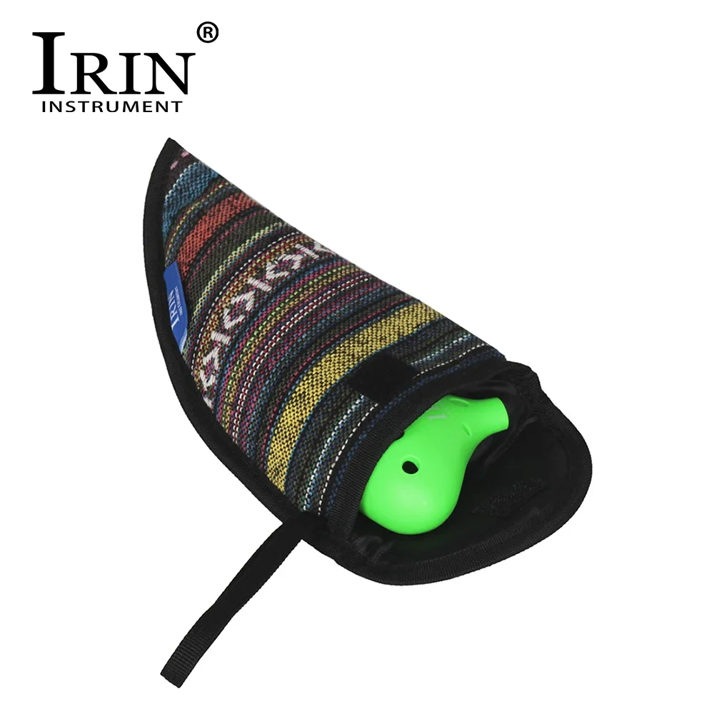 12 Holes Ocarina Bag Waterproof Carrying Ethnic Wind Ceramic Flute Bag Protective Triangle Cloth Accessories
