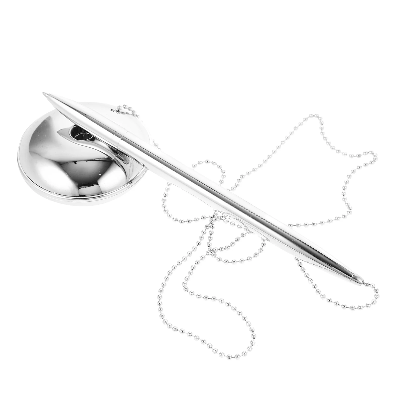 

Countertop Ballpoint Pen Business Pen Base Reception Desk Pen Guest Signing Pen Secure Pen Chain Bank Counter Pens