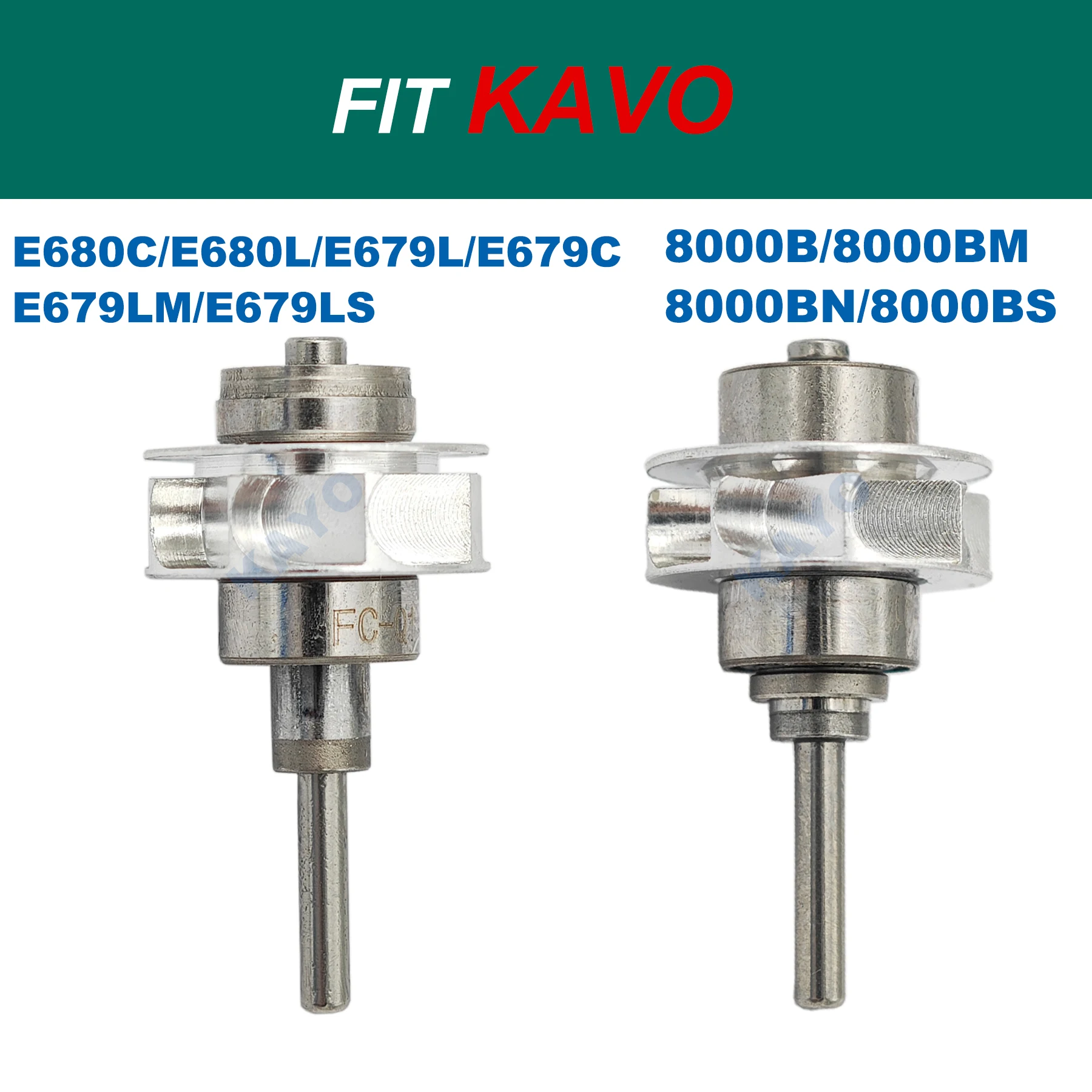 Fit KaVo Cartridge Air Rotor E680C/E680L/E679L/E679C E679LM/E679LS/8000B/8000BM/8000BN/8000BS High Speed Tools 1