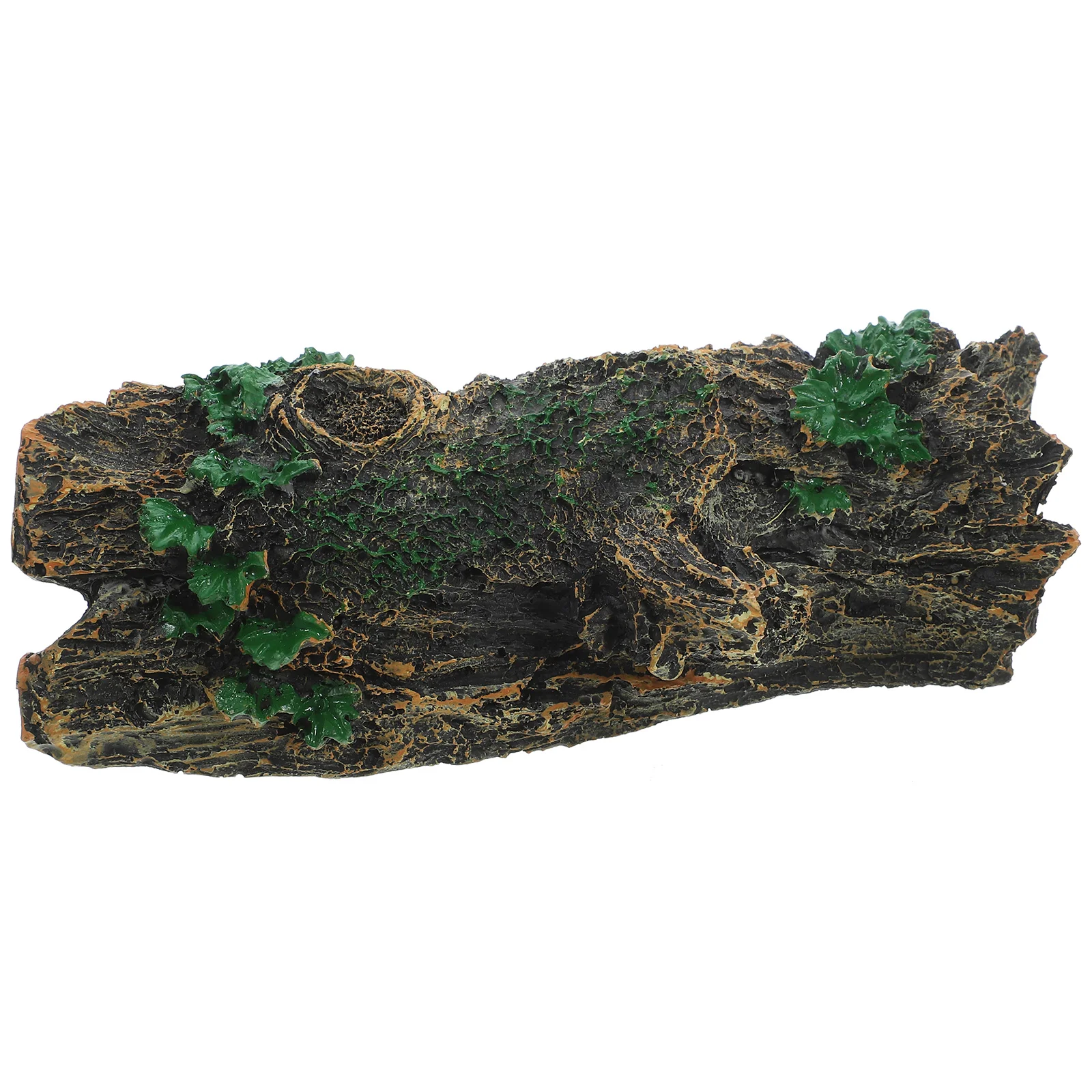 

Reptile Cave Resin Rock Basking Platform Hiding Habitat Fish Tank Decor Hideout Shelter