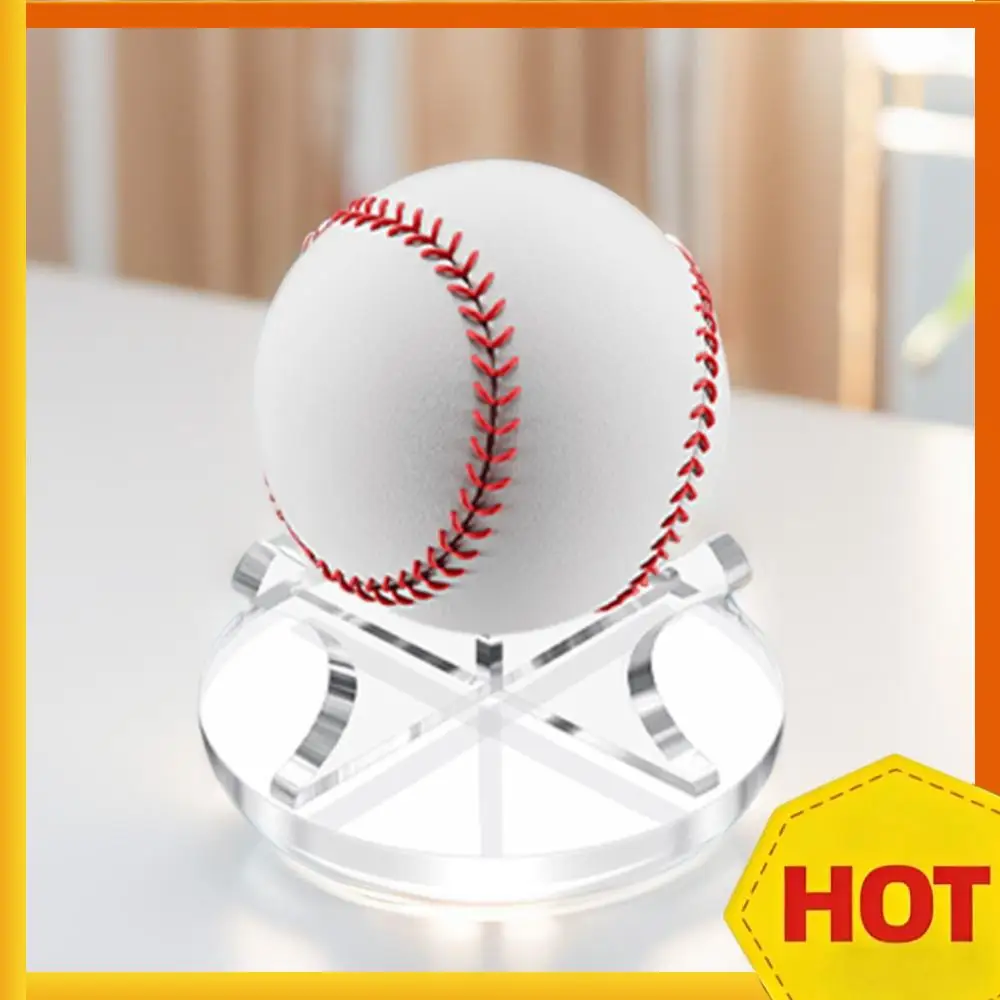 Expositor de Bolas Deportivas de Acrílico, Soporte Transparente para Exhibición de Bolas, Porta Autógrafos para Béisbol, Golf, Sóftbol y Tenis