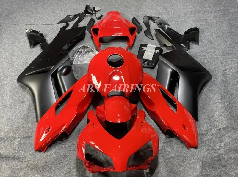 

Литьевая пресс-форма, новинка, ABS, Полный мотоциклетный строительный комплект, подходит для HONDA CBR1000RR 2004 2005 04 05, кузов под заказ, красный, черный