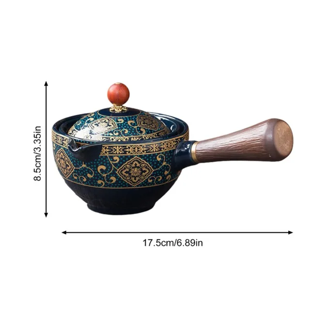 Ceramic Rotating Teapots 4