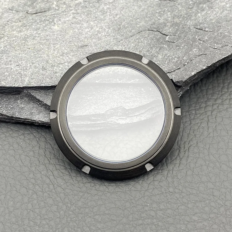 Enhanced Transparent Glass Sapphire Caseback for Automatic Movement Watch Cases