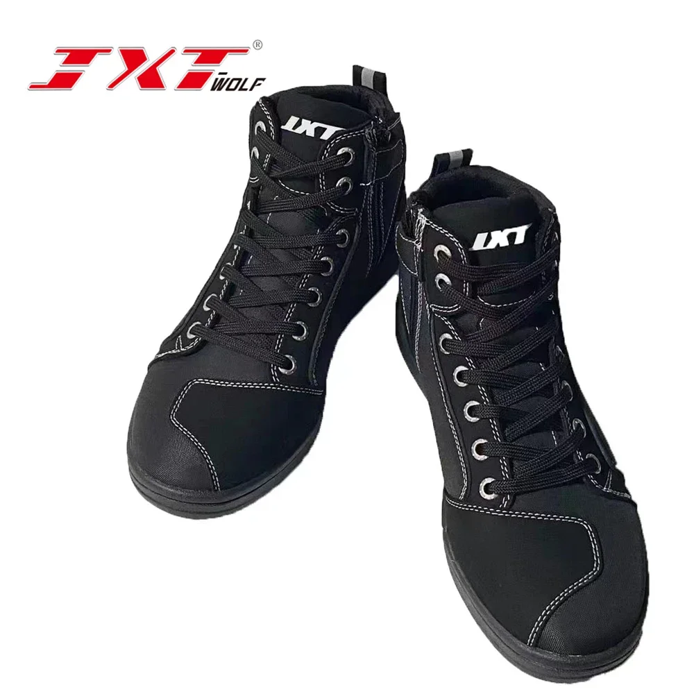 Fashion Motorcycle Boots Men Riding
