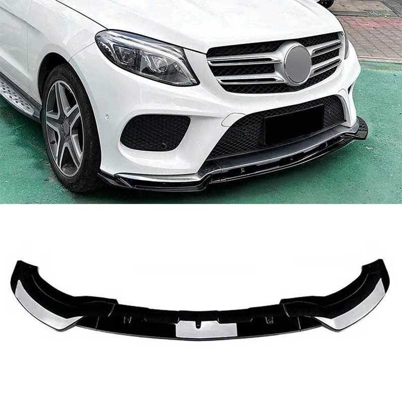 

Front Bumper Lip Spoiler Splitter For Mercedes-Benz GLE-Class W166 GLE Coupe C292 AMG 2015-2018 Diffuser Body kits Styling