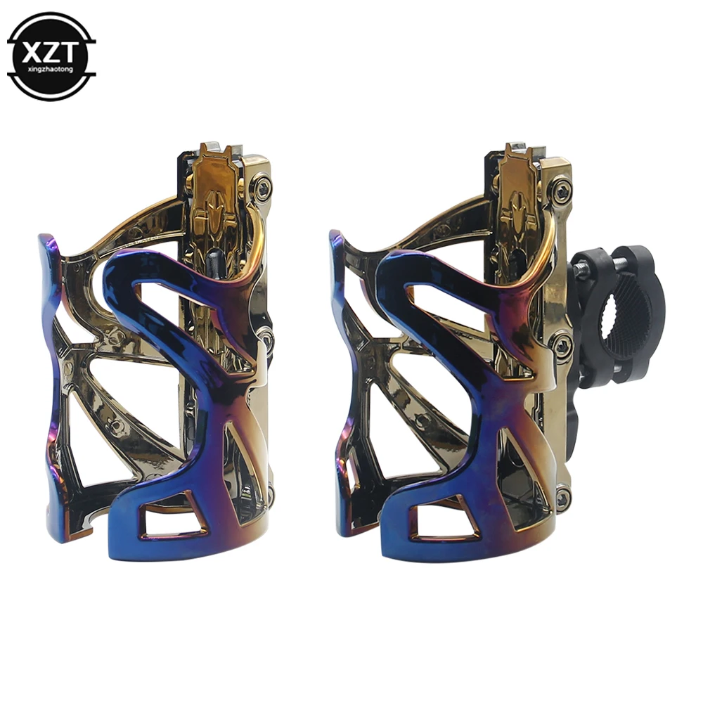 

1PCS Adjustable Motorcycle Handlebar Cup Holder Mount Drink Water Bottle for ATV Bike Drink Cup Holder Modification Decoration