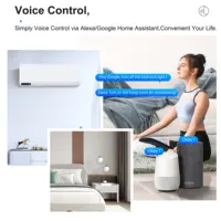 GIRIER Tuya Smart IR Controle Remoto, WiFi Universal Infravermelho Remoto Blaster para AC TV DVD STB, Funciona com Alexa Google Home - Imagem 4