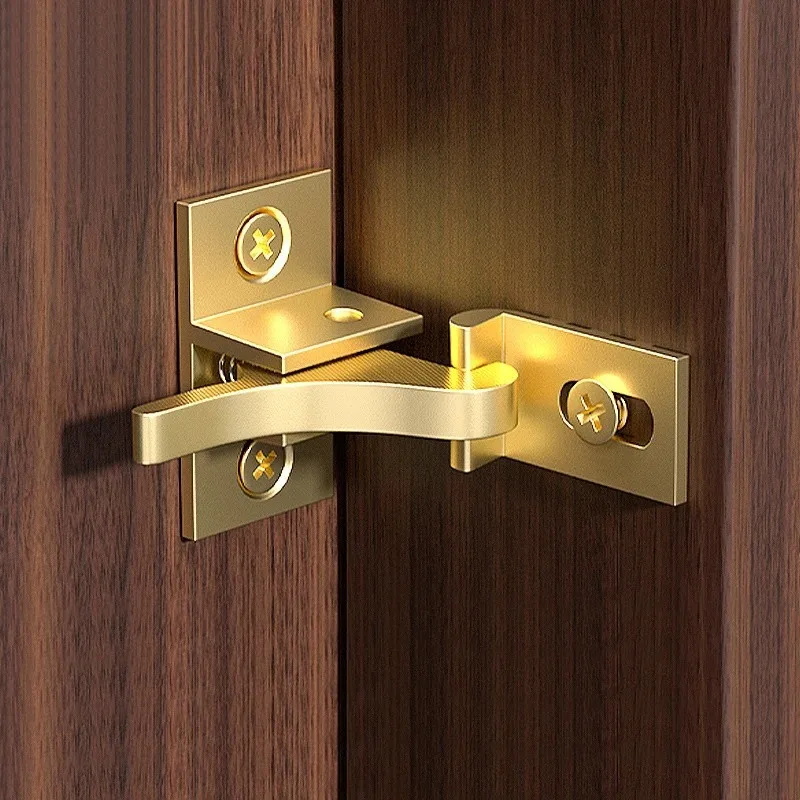 Bird Shaped Buckle Door Window Hooks Gate Brass Copper Spring Latch Lock Cabinet Elbow Buckle Low Noise Home Hardware door latch door lock latch toggle latch clamp gate buckle