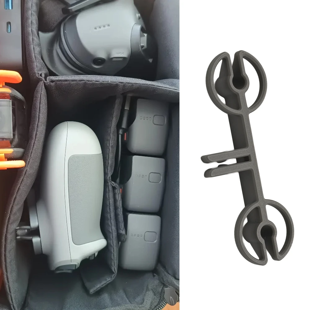 Vue de face du protège-manette pour DJI Avata 2 FPV Controller 3, avec le joystick protégé.