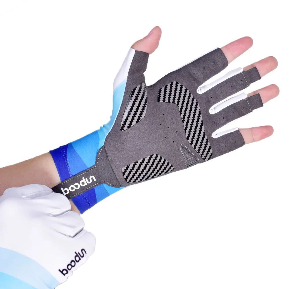 A Pair Of Cycling Sunscreen Gloves Breathable Thin Half-finger Gloves Spring And Summer Anti-slip Cycling Half-finger Gloves 5