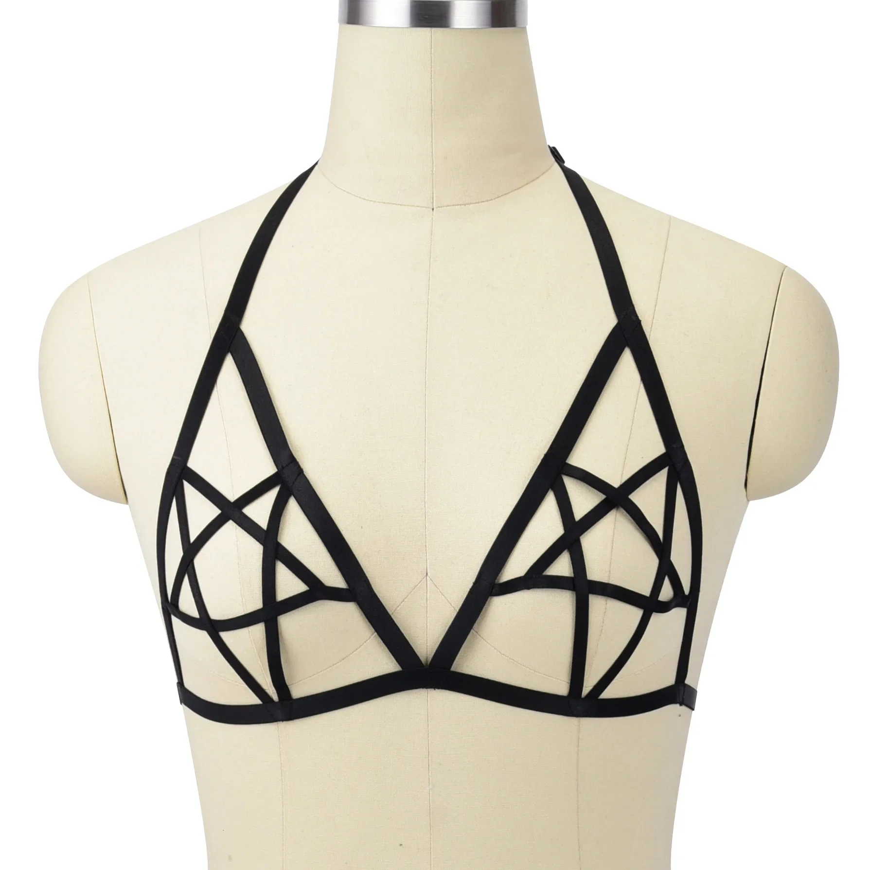 Cross-Border Tank Five-Star Binding Bras O0528 Black Bras For Special Purposes Loose And Comfortable Women's Underwear