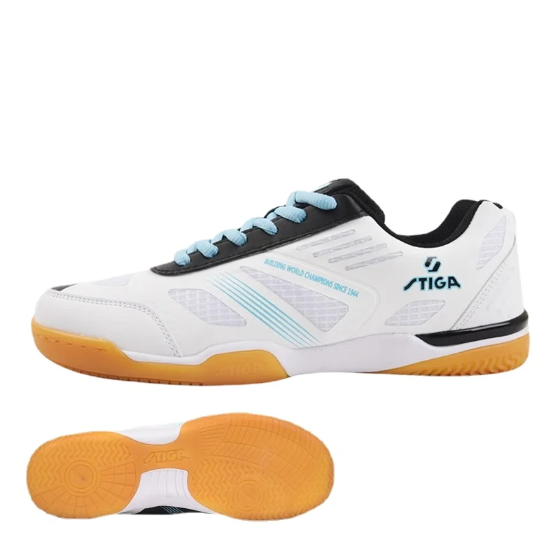 Stiga table tennis Shoes Men women Breathable High Elastic Sports sneakers ping pong boots CS-9511 tenis para hombre