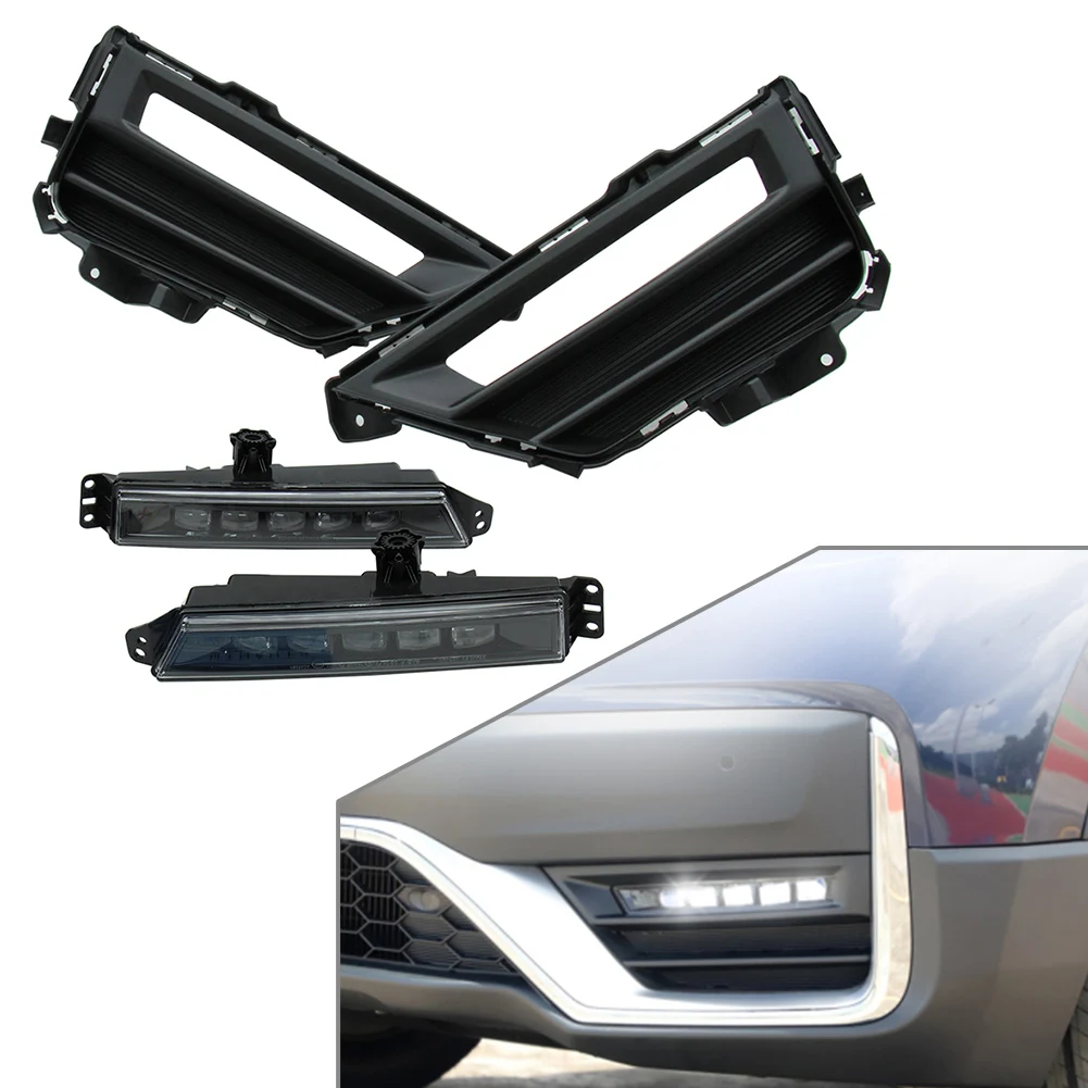 

Car Front Bumper LED Daytime Running Lights DRL For Honda CR-V CRV 2020 2021