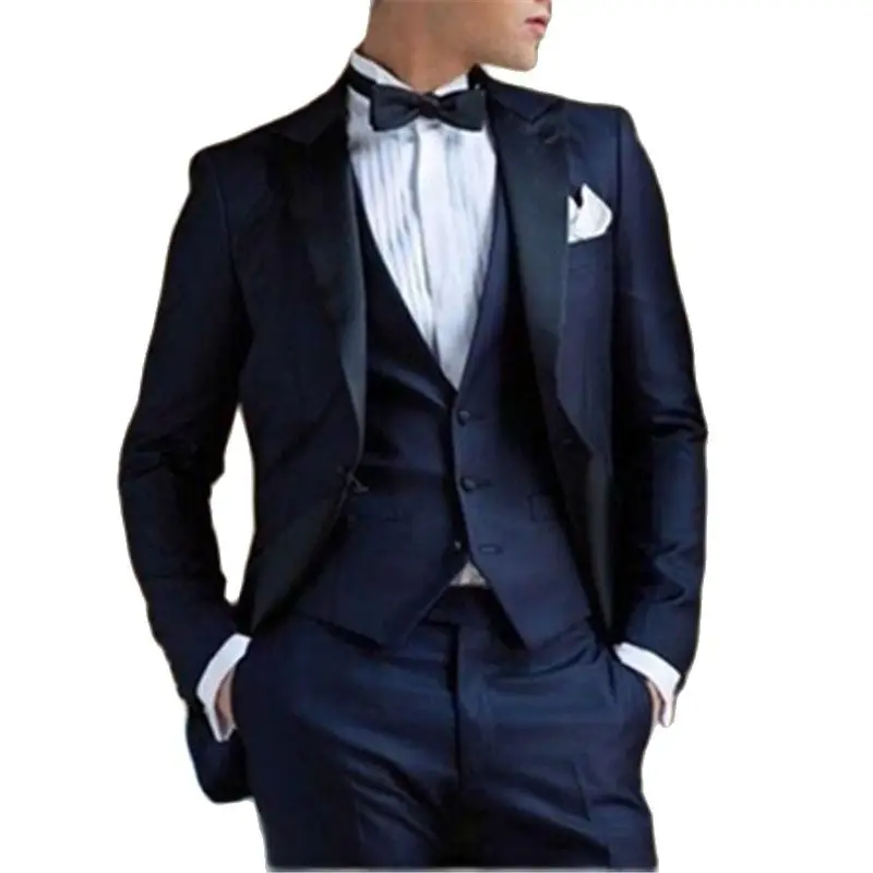 Abito Formale Personalizzato Smoking Uomo Pezzi Completo