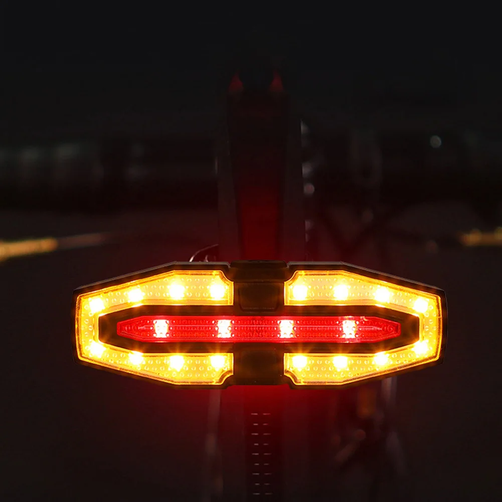 Blinker-Rückleuchte, wiederaufladbar, mit Fernbedienung, wasserdicht, E-Scooter-Sicherheitswarnung, Rücklicht, LED für M365 Pro 2 MI 4 – Detail 4