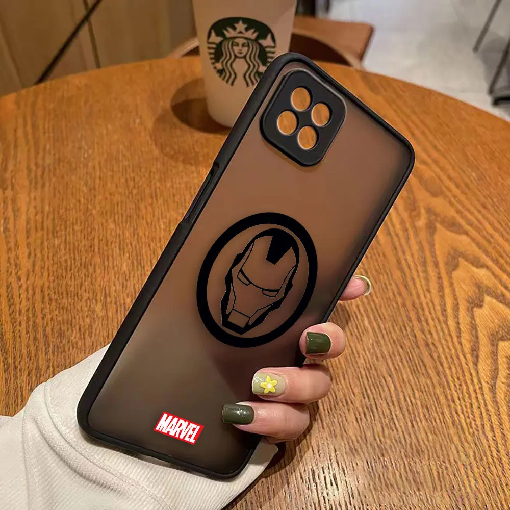 thumbnail image 1 of Funda mate para OPPO A97 A96 A95 A94 A93 A92 A92S A78 A74 A73 A72 A57 A55 A54 A53 A17 A16 4G 5G Logo Marvel Lron Spider-Aan, 1 of 5