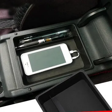Car styling Glove box armrest box suitcase storage clapboard pallet for Volkswagen VW Tiguan accessories car storage bin