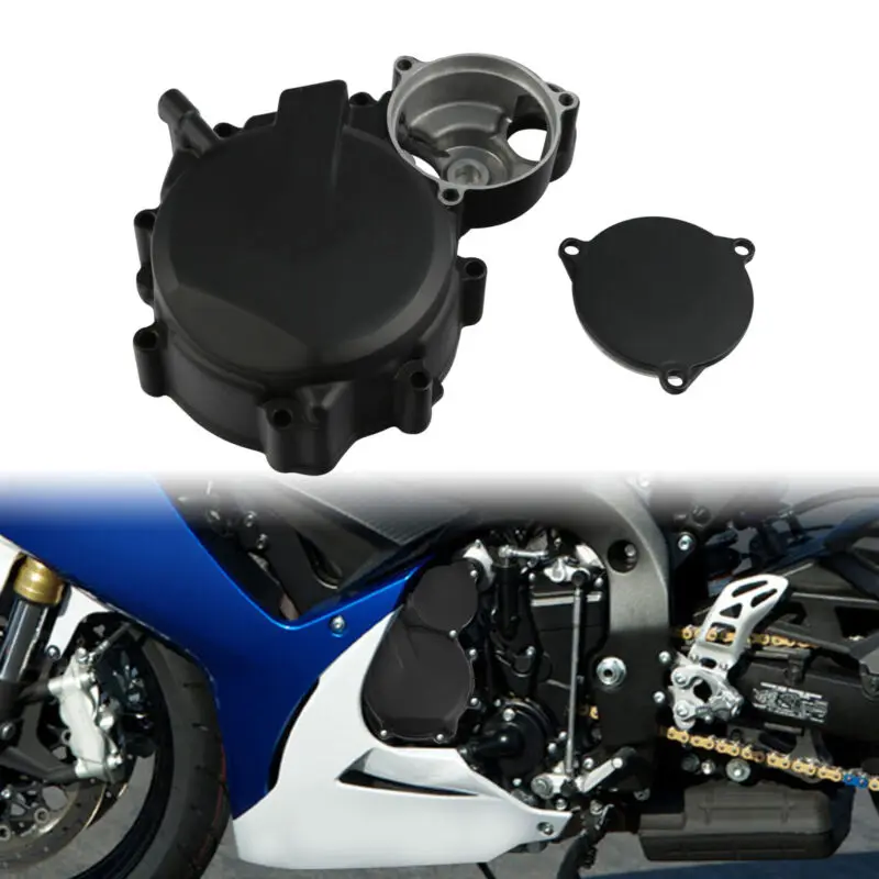 Motorcycle Left Engine Stator Cover Crankcase For Suzuki GSX R 600 GSX