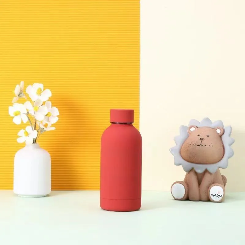 American small stainless steel thermos cup mini sports kettle frosted thermos bottle water bottle sports water bottle sports bottle stainless steel water bottle stainless steel cup plastic water bottle stainless steel mug